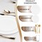 Smarty Had A Party White Flat Round Disposable Plastic Wedding Value Set, 360PK 830-WH-VS60 - alternate 2